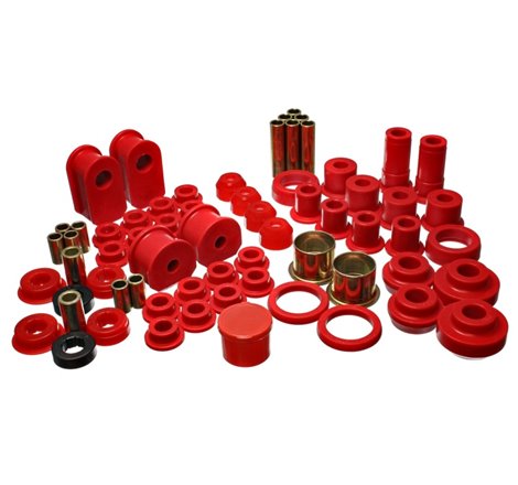 Energy Suspension 91-94 Ford Explorer 4WD Red Hyper-flex Master Bushing Set