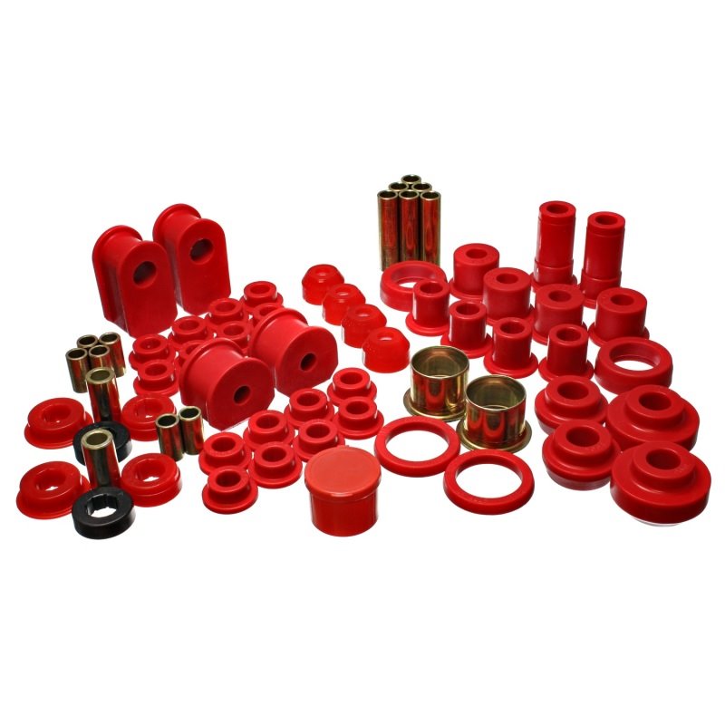 Energy Suspension 91-94 Ford Explorer 4WD Red Hyper-flex Master Bushing Set