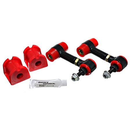 Energy Suspension 08-14 Subaru WRX Red 16mm Rear Sway Bar Bushing and Endlink Set