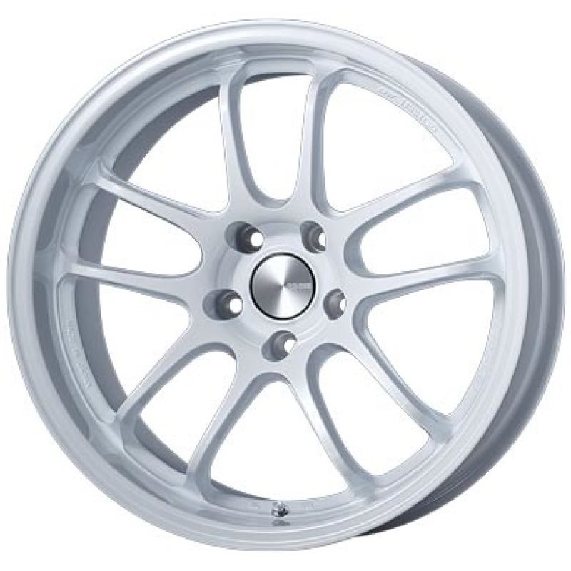 Enkei PF01EVO 17x9.5 22mm Offset 5x114.3 75mm Bore Pearl White Wheel Special Order / No Cancel