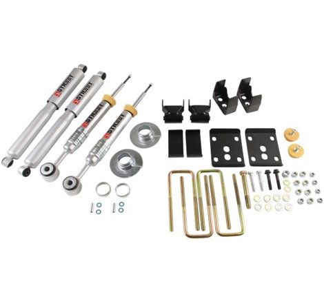 Belltech 09-13 Ford F150 Ext&Quad Cab Short Bed 2WD Lowering Kit w/ SP Shocks 5.5in R Drop