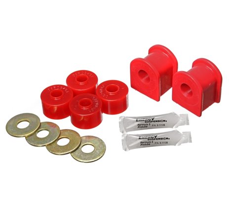 Energy Suspension 2005-07 Ford F-250/F-350 SD 2/4WD Front Sway Bar Bushing Set - 13/16inch - Red