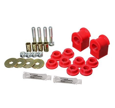 Energy Suspension 2005-07 Ford F-250/F-350 SD 2/4WD Rear Sway Bar Bushing Set - 1-1/8inch - Red