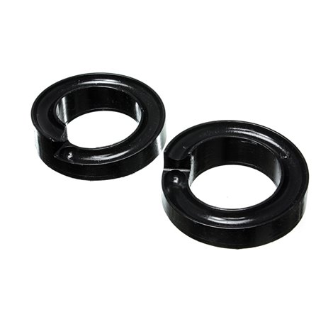 Energy Suspension 2005-07 Ford F-250/F-350 SD 2/4WD Front Coil Spring Isolator Set - Black