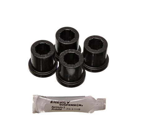 Energy Suspension 80-87 Toyota Pick Up Black Rear Spring Frame Shackle Bushing Kit