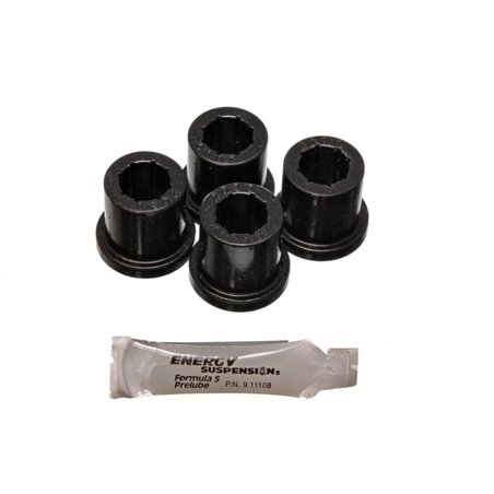 Energy Suspension 80-87 Toyota Pick Up Black Rear Spring Frame Shackle Bushing Kit