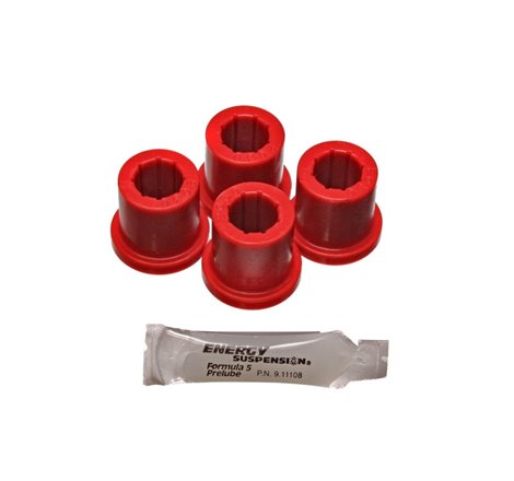 Energy Suspension 80-87 Toyota Pick Up Red Rear Spring Frame Shackle Bushing Kit