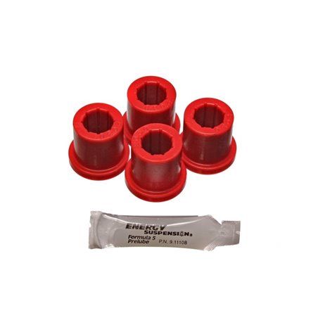 Energy Suspension 80-87 Toyota Pick Up Red Rear Spring Frame Shackle Bushing Kit