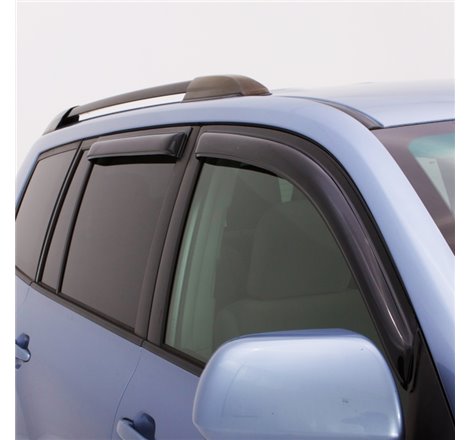 AVS 2021 Ford Bronco Sport Ventvisor Outside Mount Window Deflectors 4pc - Smoke