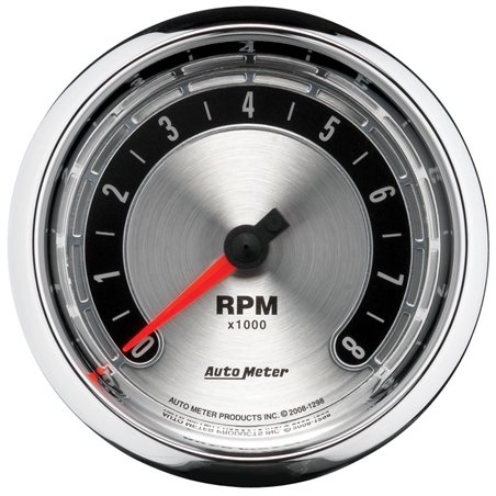 Autometer American Muscle 3-3/8in Tachometer In-Dash Gauge