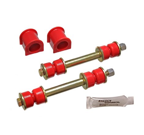 Energy Suspension 89 Toyota 4Runner 2/4WD Red 24mm Complete Front Sway Bar Bushing Set