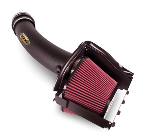 Airaid 10-14 Ford SVT Raptor / 11-13 F-150 6.2L CAD Intake System w/ Tube (Dry / Red Media)