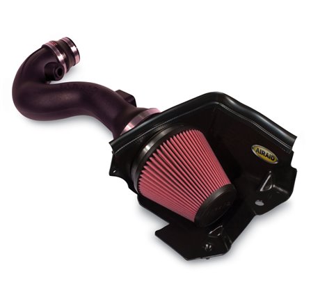 Airaid 2010 Ford Mustang 4.0L MXP Intake System w/ Tube (Oiled / Red Media)