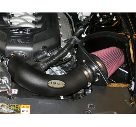 Airaid 11-14 Ford Mustang GT 5.0L Race Only (No MVT) MXP Intake System w/ Tube (Oiled / Red Media)