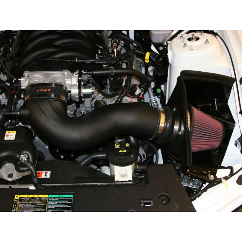 Airaid 05-09 Ford Mustang 4.6L Race Only (No MVT) MXP Intake System w/ Tube (Oiled / Red Media)