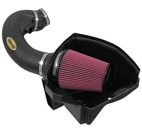 Airaid 12-13 Ford Mustang Boss 302 MXP Intake System w/ Tube (Oiled / Red Media)