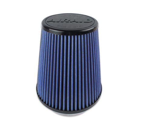 Airaid Universal Air Filter - Cone 4 x 7 x 4 5/8 x 7 w/ Short Flange - Blue SynthaMax