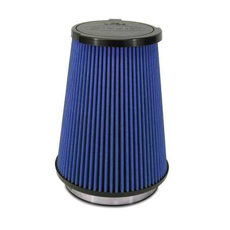 Airaid 10-14 Ford Mustang Shelby 5.4L Supercharged Direct Replacement Filter - Oiled / Blue Media