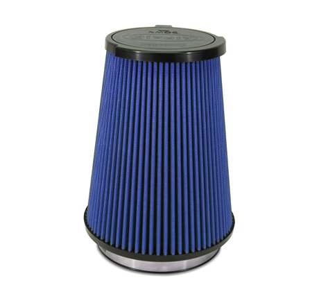 Airaid 10-14 Ford Mustang Shelby 5.4L Supercharged Direct Replacement Filter - Dry / Blue Media