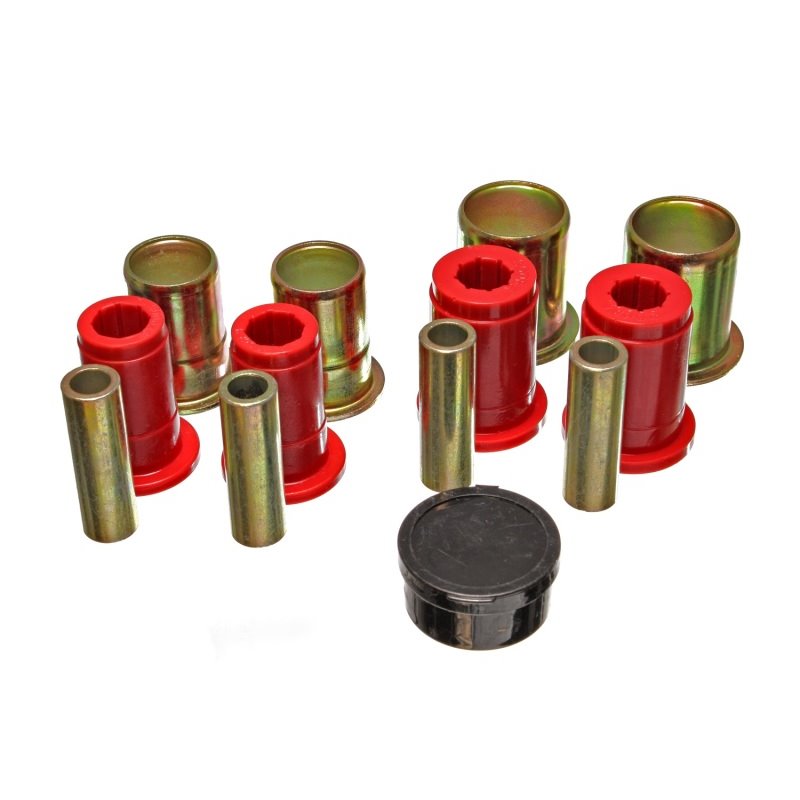 Energy Suspension Universal Red Control Arm Bushing Set - LOWERS ONLY