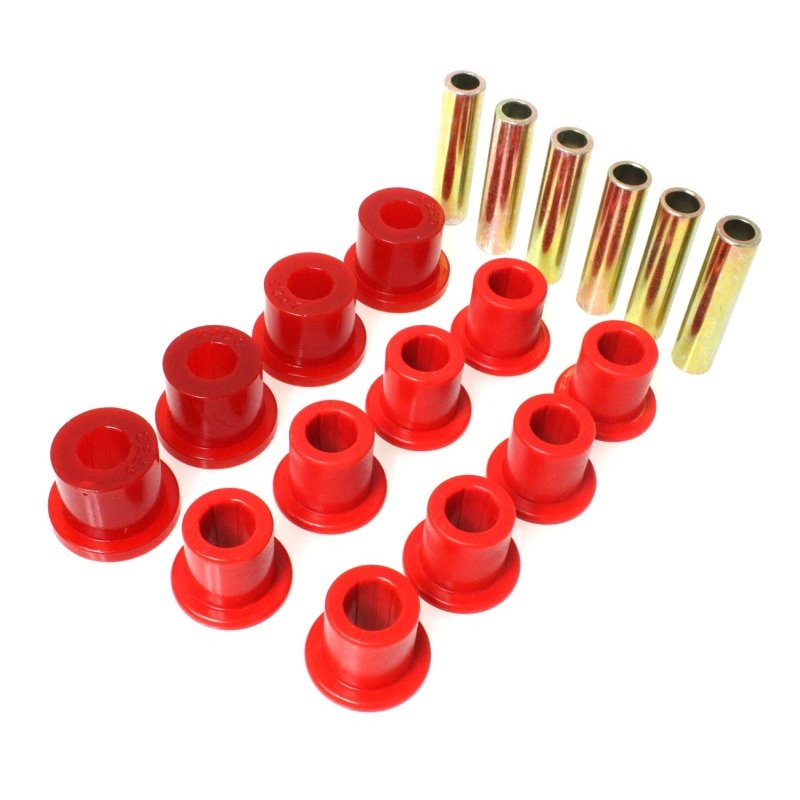 Energy Suspension Spring & Shackle Bushing - Red