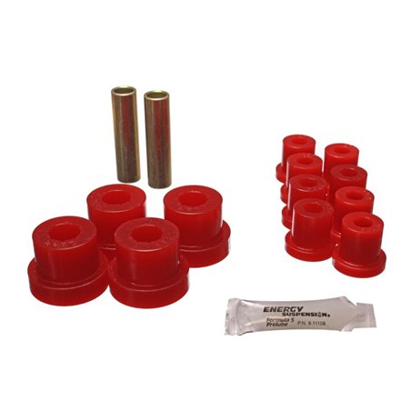 Energy Suspension Jeep Spring Bushing Set - Red