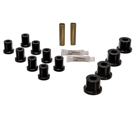 Energy Suspension Jeep Spring Bushing Set - Black