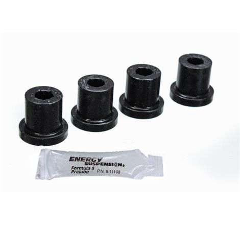 Energy Suspension Aftermarket Shackle Set - Black