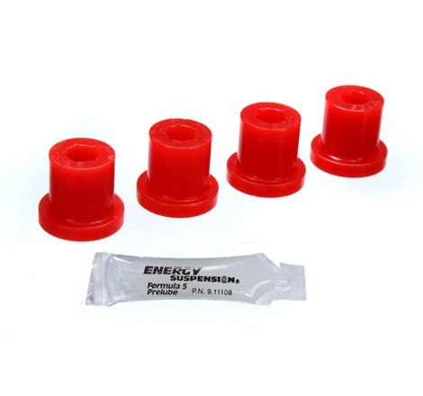 Energy Suspension Aftermarket Shackle Set - Red