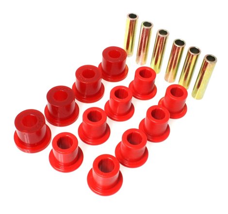 Energy Suspension Jeep Spring Bushing Set - Red