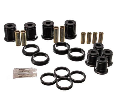 Energy Suspension Front Control Arm Bushings - Black