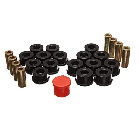 Energy Suspension Control Arm Bushings - Rear - Black