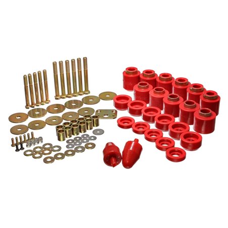 Energy Suspension 1in Body Lift Kit - Red