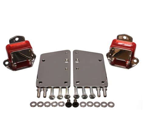 Energy Suspension Ls Conversion Mtr Mount Set  - Red