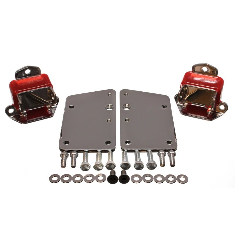 Energy Suspension Ls Conversion Mtr Mount Set  - Red