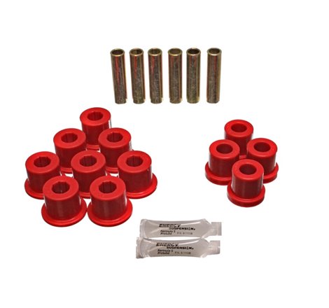 Energy Suspension Gm 2 & 4 X Rr Sprg Bush - Red