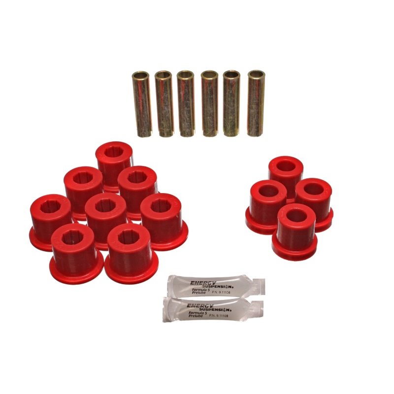 Energy Suspension Gm 2 & 4 X Rr Sprg Bush - Red