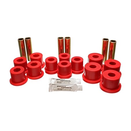 Energy Suspension Gm C20/C30 Sprg & Shackle Set - Red