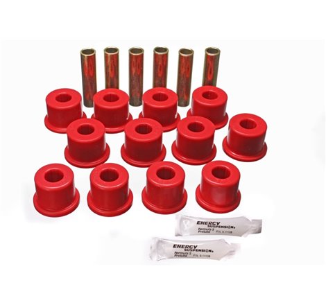 Energy Suspension Rear Spring Set - Red