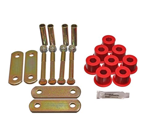 Energy Suspension Gm Heavy Duty Shackle Set - Red