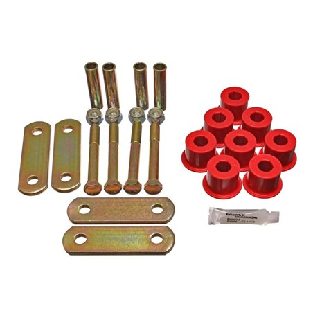 Energy Suspension Gm Heavy Duty Shackle Set - Red