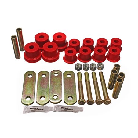 Energy Suspension Gm Heavy Duty Shackle Set - Red