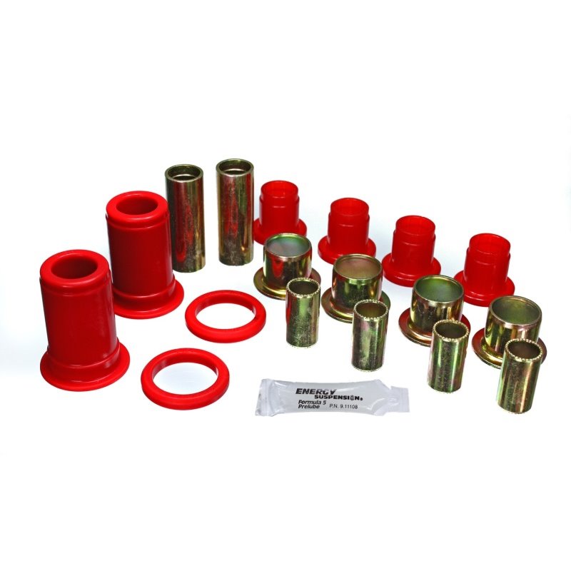 Energy Suspension Front Cntrl Arm Bushings - Red