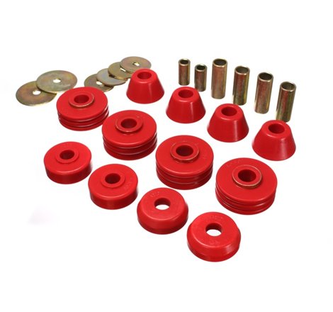 Energy Suspension Gm Cab Mount Set - Red