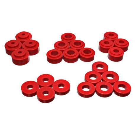 Energy Suspension Gm Body Mount Set - Red