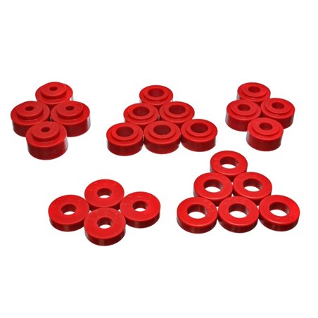 Energy Suspension Gm Body Mount Set - Red