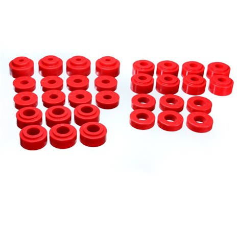 Energy Suspension Gm Body Mount Set - Red