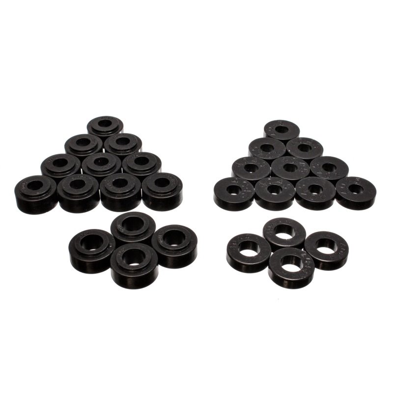 Energy Suspension Body Mounts - Black