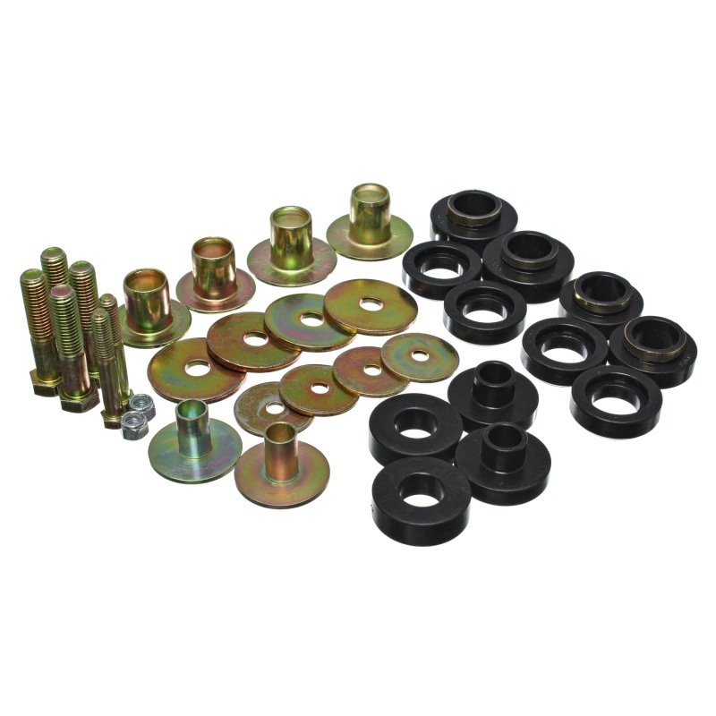 Energy Suspension Subframe Bushing Set - Black