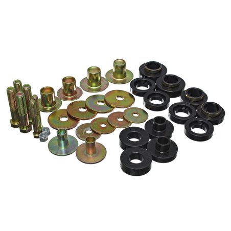 Energy Suspension Subframe Bushing Set - Black